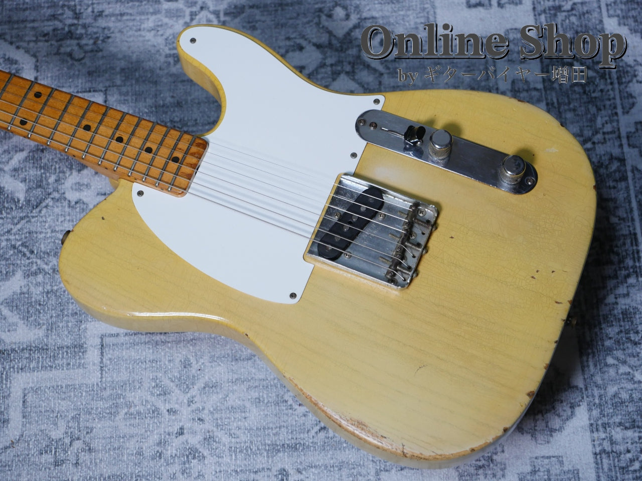 VINTAGE 1957 Fender Esquire Blonde "Refinish"