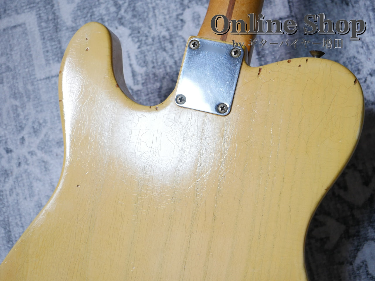 VINTAGE 1957 Fender Esquire Blonde "Refinish"