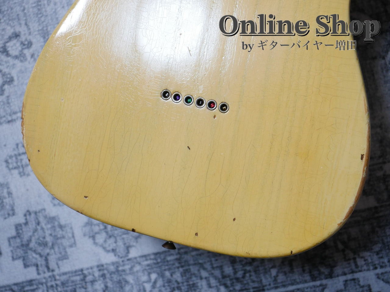 VINTAGE 1957 Fender Esquire Blonde "Refinish"
