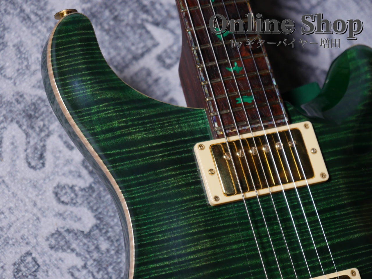 USED 2002 Paul Reed Smith "Private Stock #396" Custom 22 Emerald Green