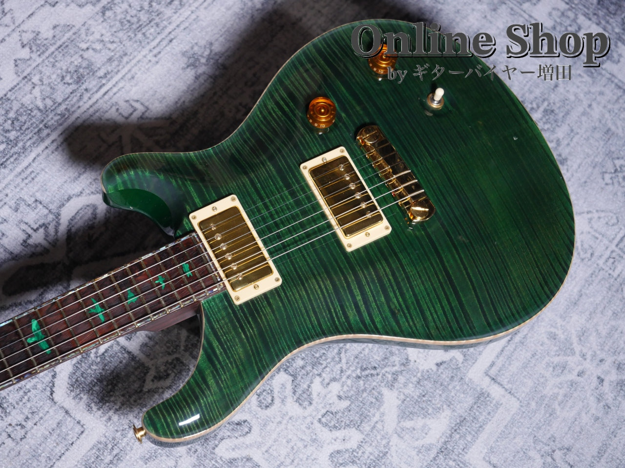 USED 2002 Paul Reed Smith "Private Stock #396" Custom 22 Emerald Green