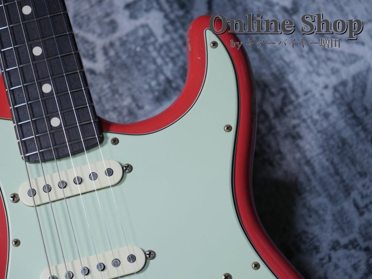 USED 2016 Fender Custom Shop MBS 1961 Stratocaster "22Frets" HSS Relic Fiesta Red by Todd Krause