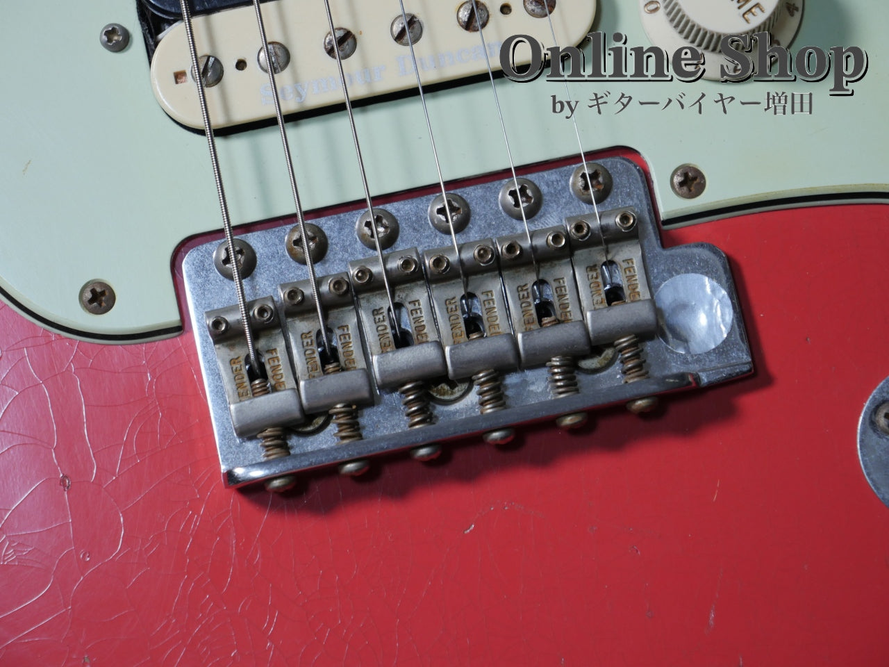 USED 2016 Fender Custom Shop MBS 1961 Stratocaster "22Frets" HSS Relic Fiesta Red by Todd Krause