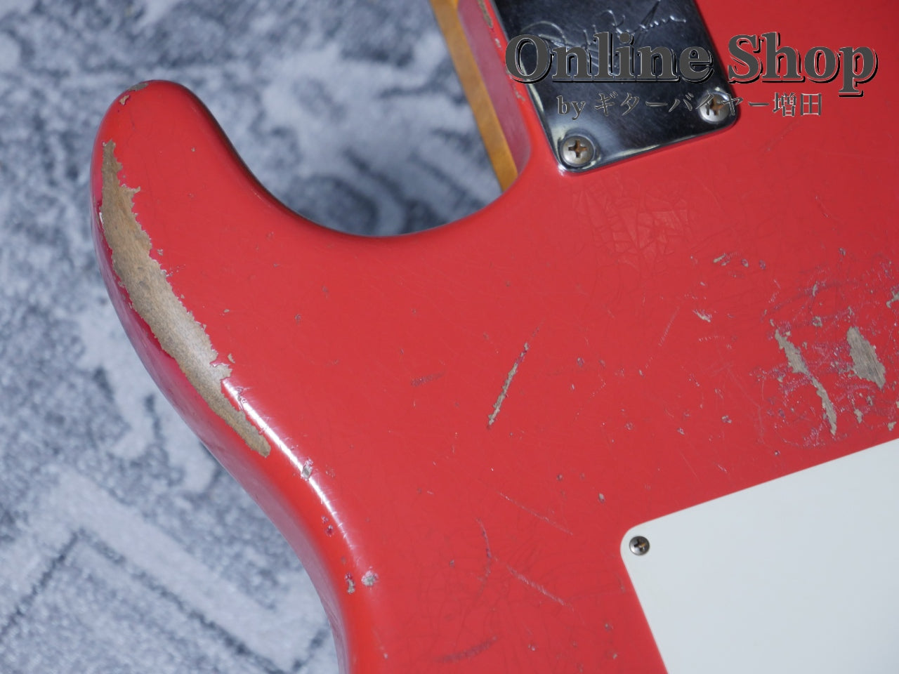 USED 2016 Fender Custom Shop MBS 1961 Stratocaster "22Frets" HSS Relic Fiesta Red by Todd Krause