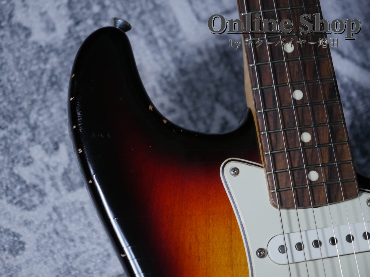 USED 2023s RS Guitarworks Contour Greenguard 3Tone Sunburst "Road Killed"