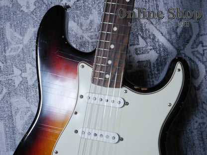 USED 2023s RS Guitarworks Contour Greenguard 3Tone Sunburst "Road Killed"