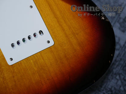 USED 2023s RS Guitarworks Contour Greenguard 3Tone Sunburst "Road Killed"