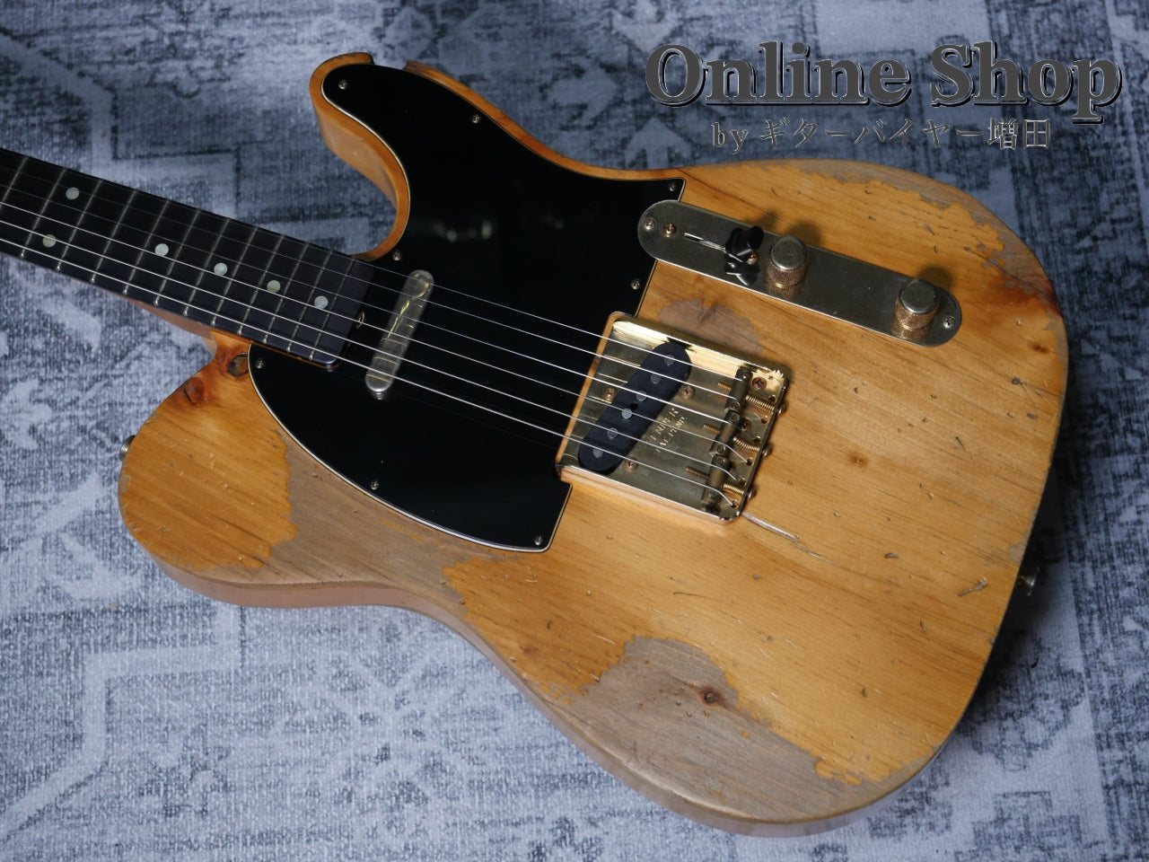 USED 2022 Fender Custom Shop Limited Edition MBS "Ron Thorn" El Mocambo Telecaster Heavy Relic Aged Natural
