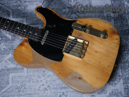 USED 2022 Fender Custom Shop Limited Edition MBS "Ron Thorn" El Mocambo Telecaster Heavy Relic Aged Natural