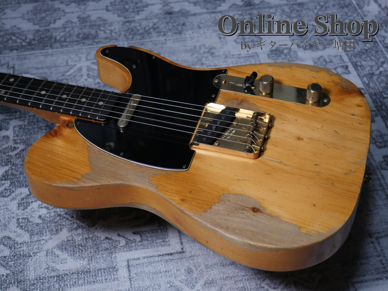 USED 2022 Fender Custom Shop Limited Edition MBS "Ron Thorn" El Mocambo Telecaster Heavy Relic Aged Natural
