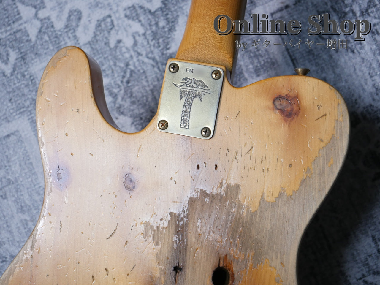 USED 2022 Fender Custom Shop Limited Edition MBS "Ron Thorn" El Mocambo Telecaster Heavy Relic Aged Natural