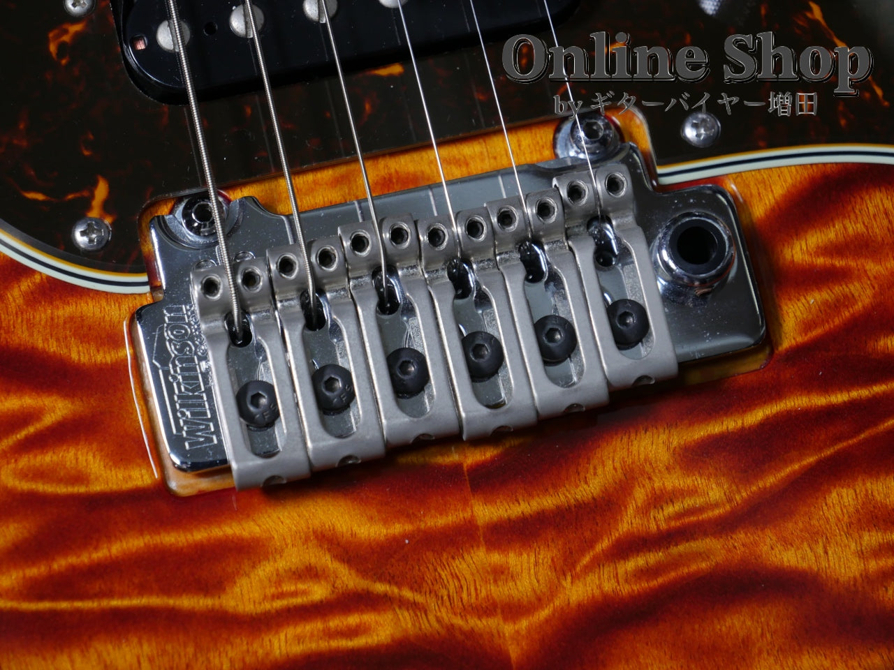 USED 2017 Freedom Custom Guitar Research Hydra 2-Point "Premium Quilt Maple" 日の出(HD)/MH