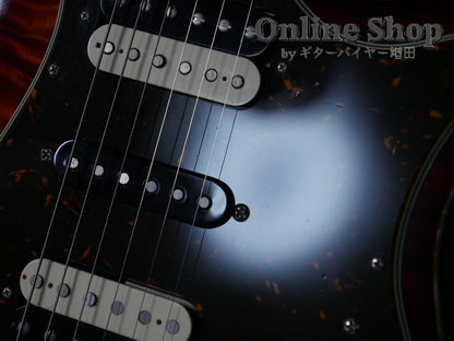 USED 2017 Freedom Custom Guitar Research Hydra 2-Point "Premium Quilt Maple" 日の出(HD)/MH