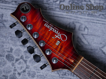 USED 2017 Freedom Custom Guitar Research Hydra 2-Point "Premium Quilt Maple" 日の出(HD)/MH