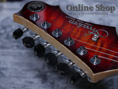 USED 2017 Freedom Custom Guitar Research Hydra 2-Point "Premium Quilt Maple" 日の出(HD)/MH