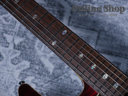 USED 2017 Freedom Custom Guitar Research Hydra 2-Point "Premium Quilt Maple" 日の出(HD)/MH