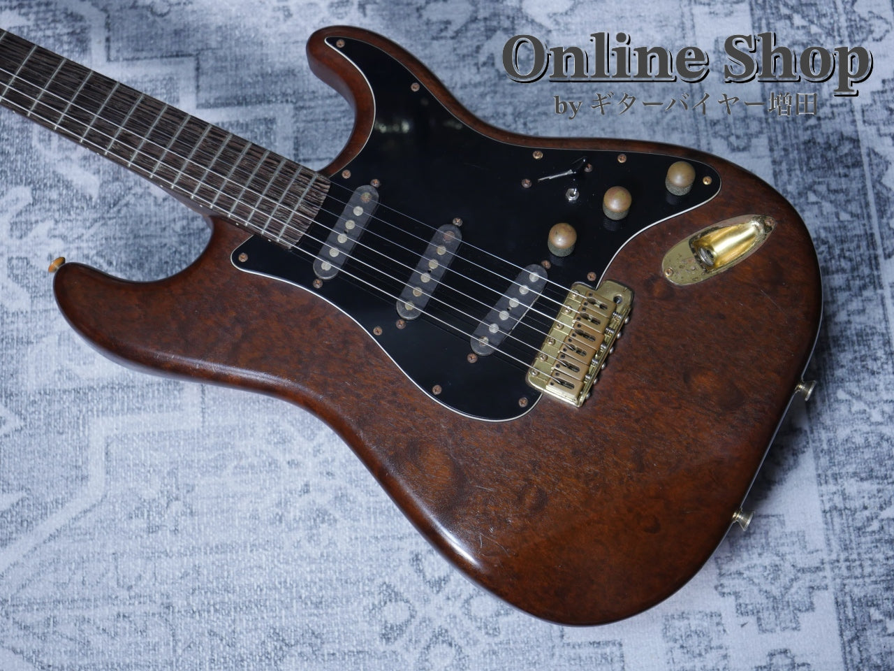 USED 1989 Schecter USA Custom ST Oil Natural