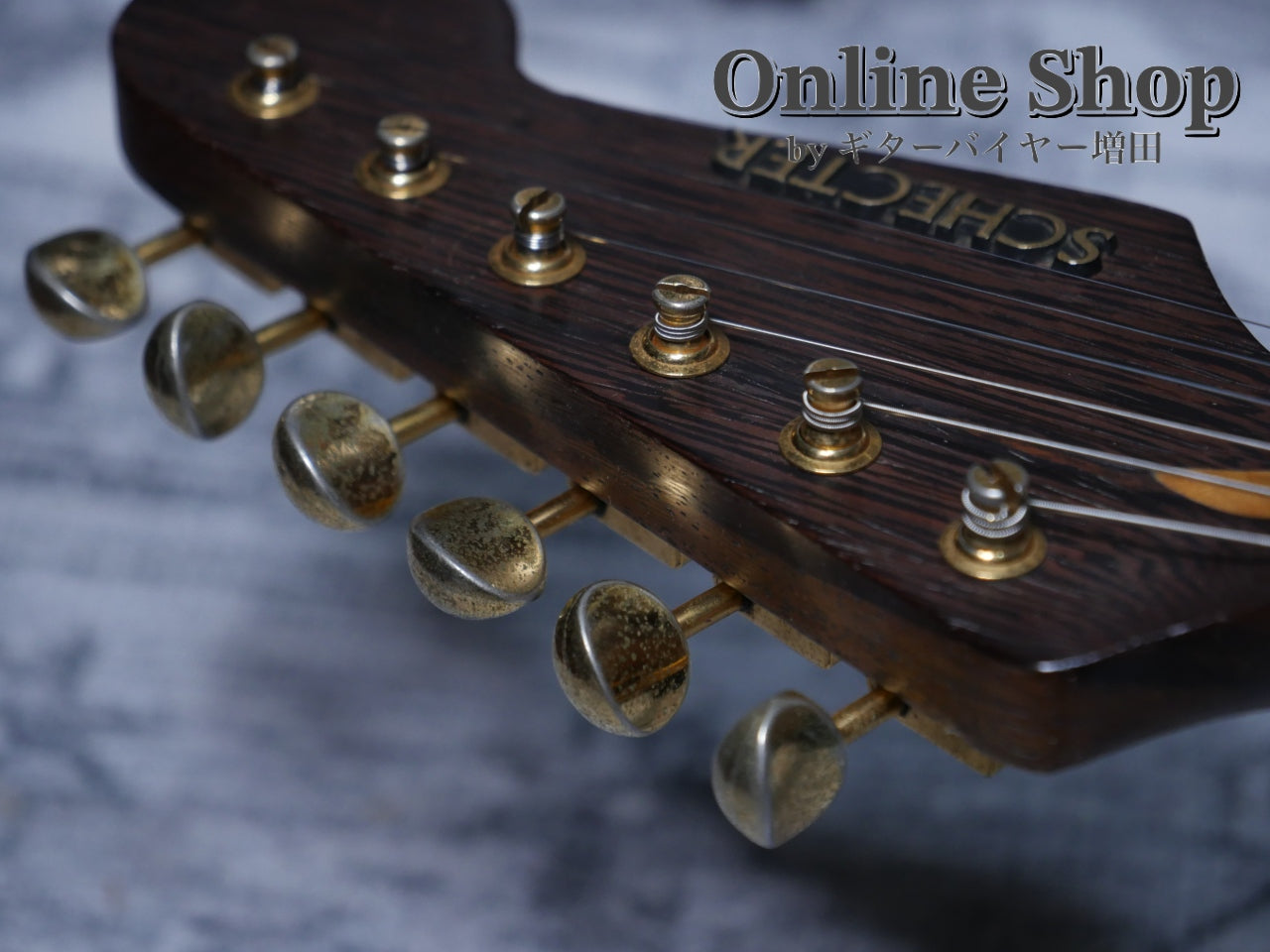 USED 1989 Schecter USA Custom ST Oil Natural