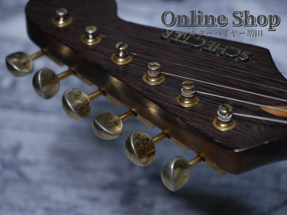 USED 1989 Schecter USA Custom ST Oil Natural