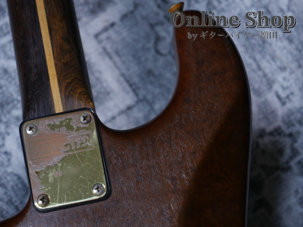 USED 1989 Schecter USA Custom ST Oil Natural