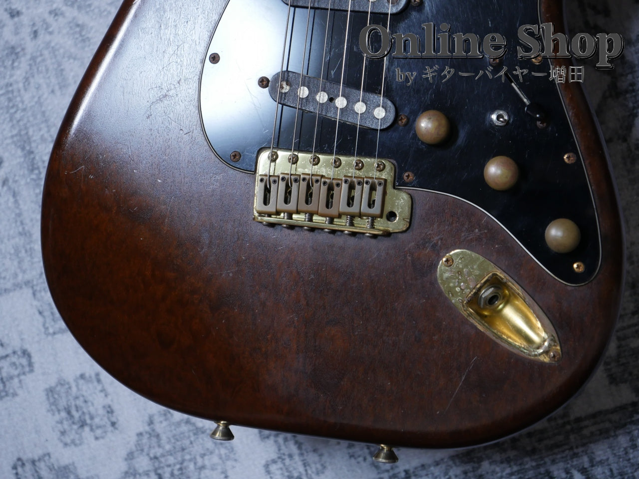 USED 1989 Schecter USA Custom ST Oil Natural
