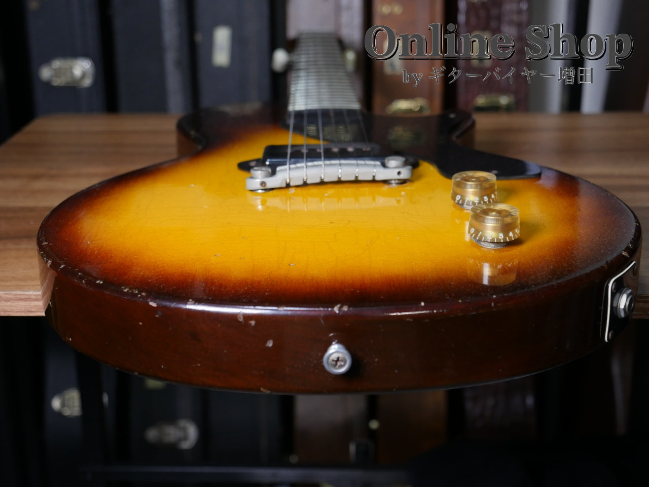 VINTAGE 1955 Gibson Les Paul Jr. Sunburst