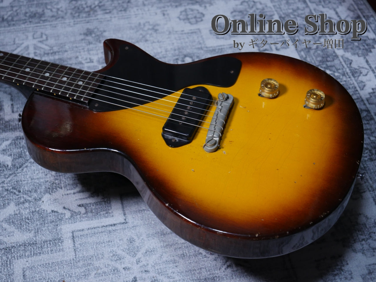 VINTAGE 1955 Gibson Les Paul Jr. Sunburst