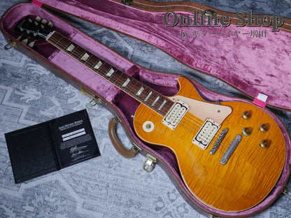 USED 2011 Gibson Custom Shop Historic Collection 1959 Les Paul Standard Reissue Lemon Burst "Tom Murphy" Ultra Aged
