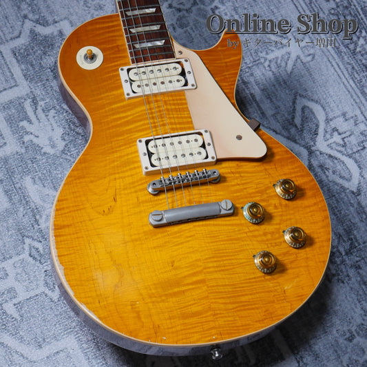 USED 2011 Gibson Custom Shop Historic Collection 1959 Les Paul Standard Reissue Lemon Burst "Tom Murphy" Ultra Aged