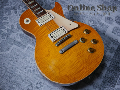 USED 2011 Gibson Custom Shop Historic Collection 1959 Les Paul Standard Reissue Lemon Burst "Tom Murphy" Ultra Aged