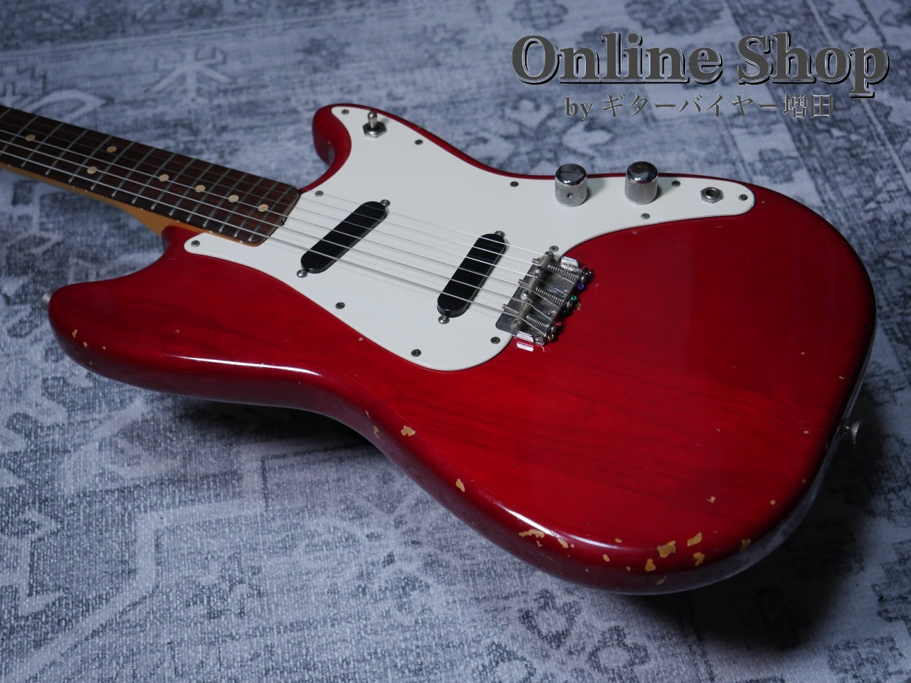 VINTAGE 1964 Fender Duo Sonic Trans Red