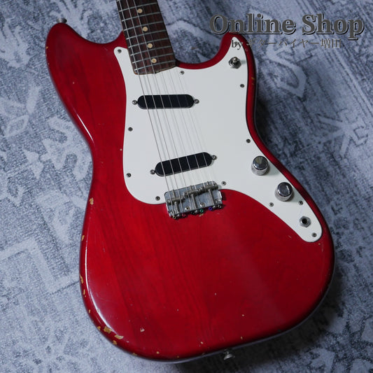VINTAGE 1964 Fender Duo Sonic Trans Red