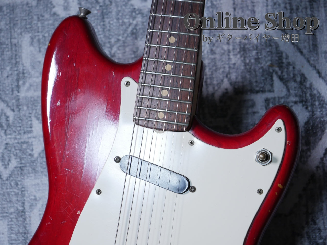 VINTAGE 1964 Fender Duo Sonic Trans Red