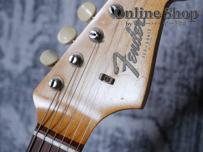 VINTAGE 1964 Fender Duo Sonic Trans Red