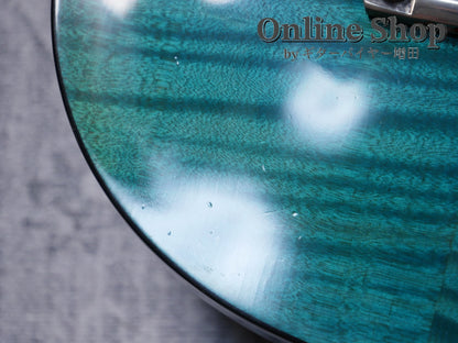 USED 2012s Gibson Custom Shop TAK Matsumoto DC Standard "1st Edition" Aqua Blue #12x