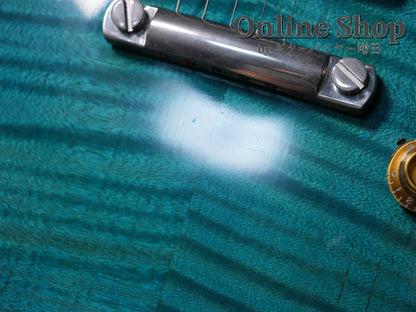 USED 2012s Gibson Custom Shop TAK Matsumoto DC Standard "1st Edition" Aqua Blue #12x