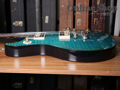 USED 2012s Gibson Custom Shop TAK Matsumoto DC Standard "1st Edition" Aqua Blue #12x