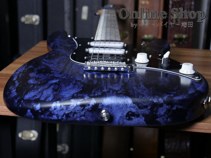 USED 2022 James Tyler USA Studio Elite HD Black Shmear with Royal Blue Tint