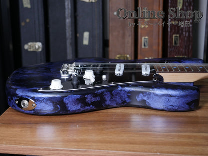 USED 2022 James Tyler USA Studio Elite HD Black Shmear with Royal Blue Tint