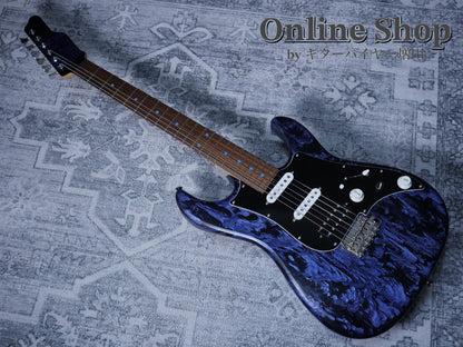 USED 2022 James Tyler USA Studio Elite HD Black Shmear with Royal Blue Tint