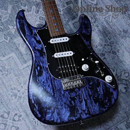 USED 2022 James Tyler USA Studio Elite HD Black Shmear with Royal Blue Tint
