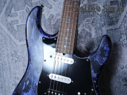 USED 2022 James Tyler USA Studio Elite HD Black Shmear with Royal Blue Tint