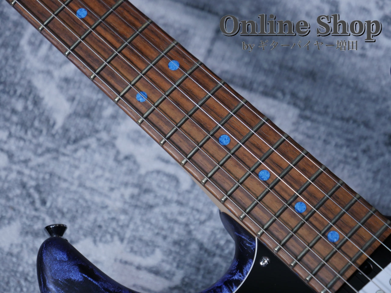 USED 2022 James Tyler USA Studio Elite HD Black Shmear with Royal Blue Tint