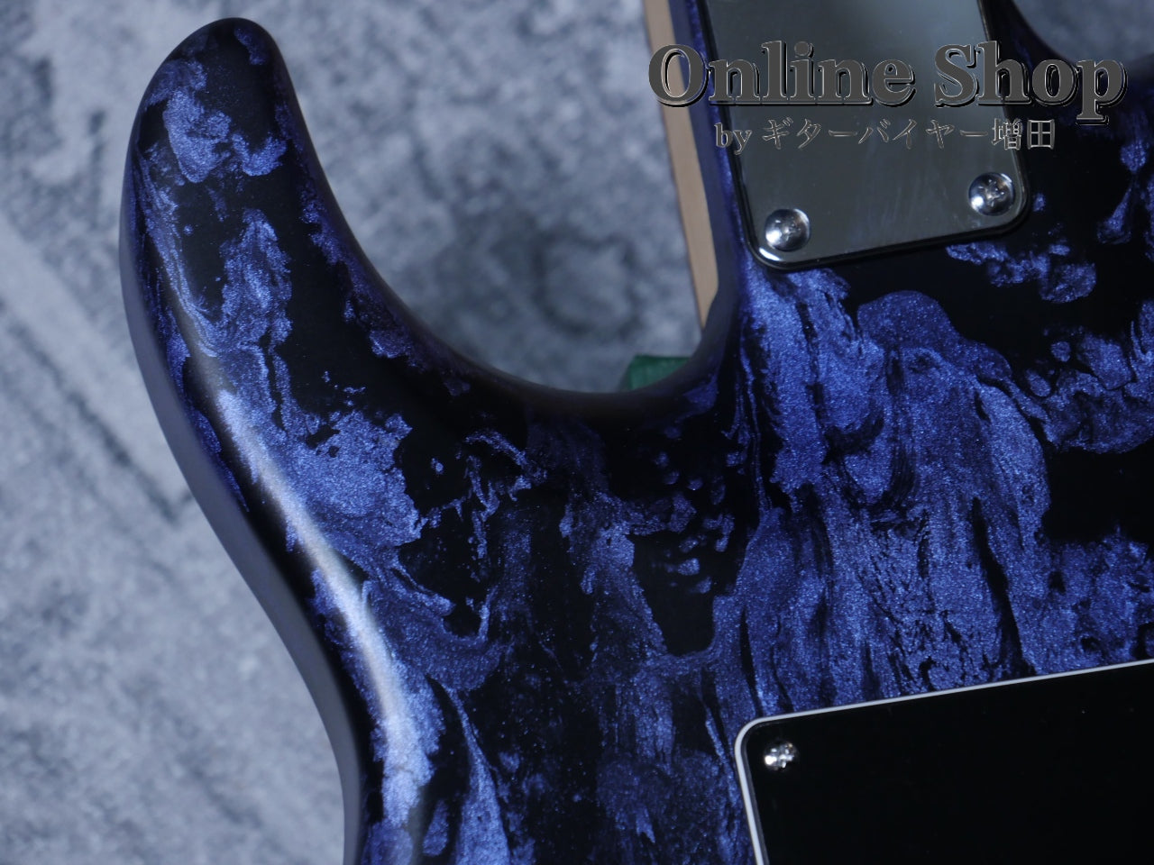 USED 2022 James Tyler USA Studio Elite HD Black Shmear with Royal Blue Tint