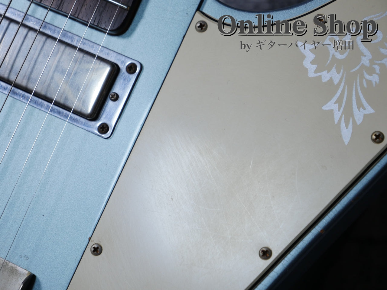 USED 2012 RS Guitarworks Tee Byrd "60's" Ice Blue