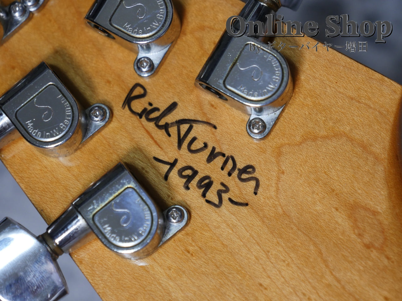 USED 1990s Rick Turner Model 1 Natural