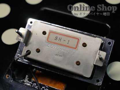 USED 1990s Fernandes FV-105RR BL-W Polka Dots