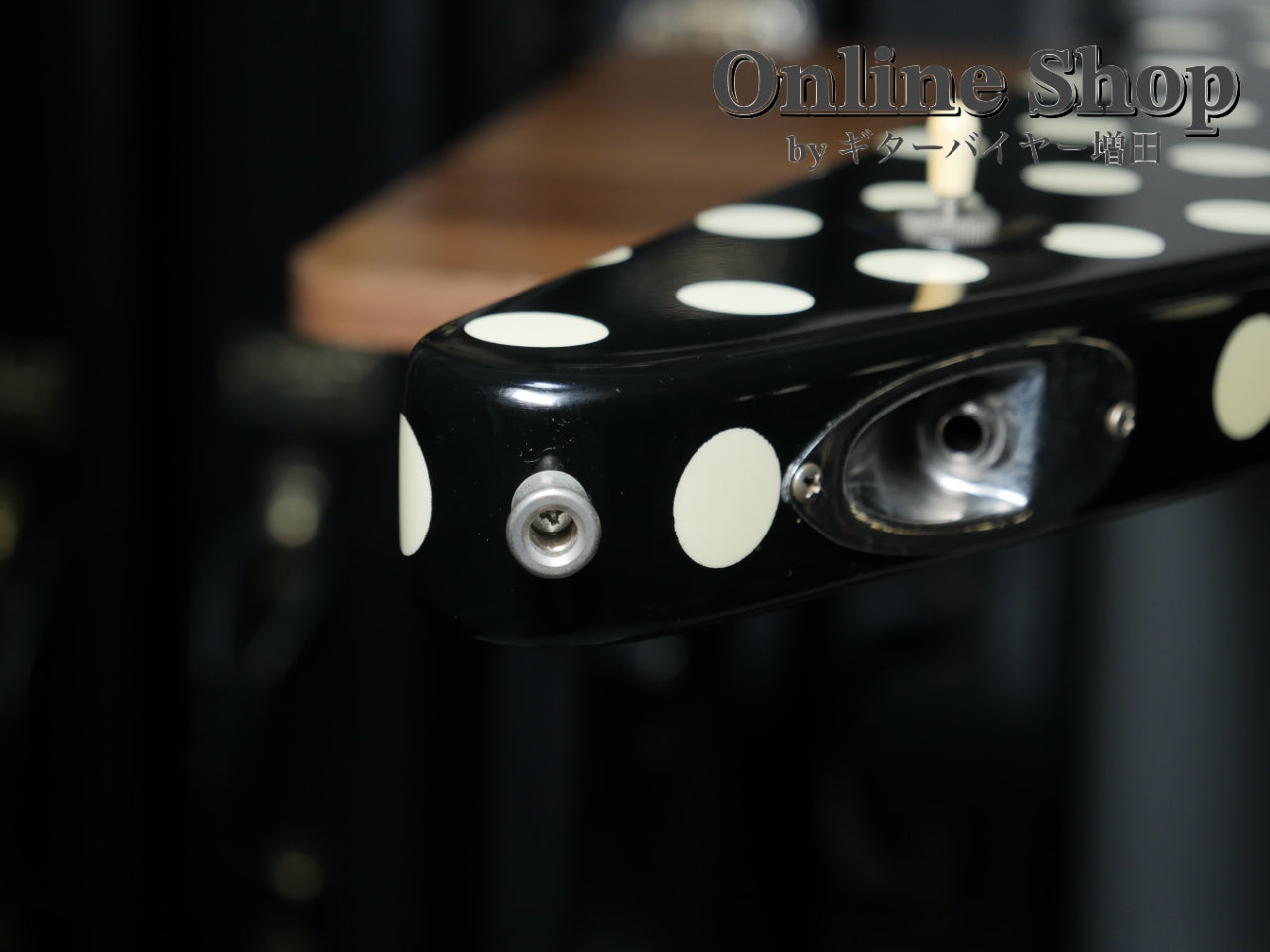 USED 1990s Fernandes FV-105RR BL-W Polka Dots