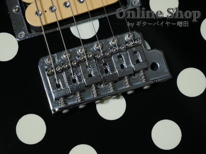 USED 1990s Fernandes FV-105RR BL-W Polka Dots