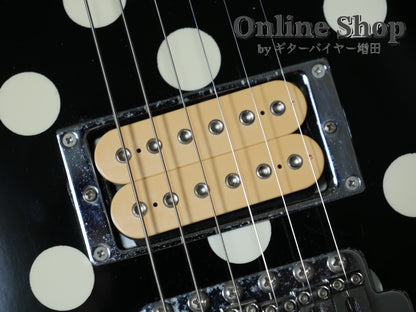USED 1990s Fernandes FV-105RR BL-W Polka Dots